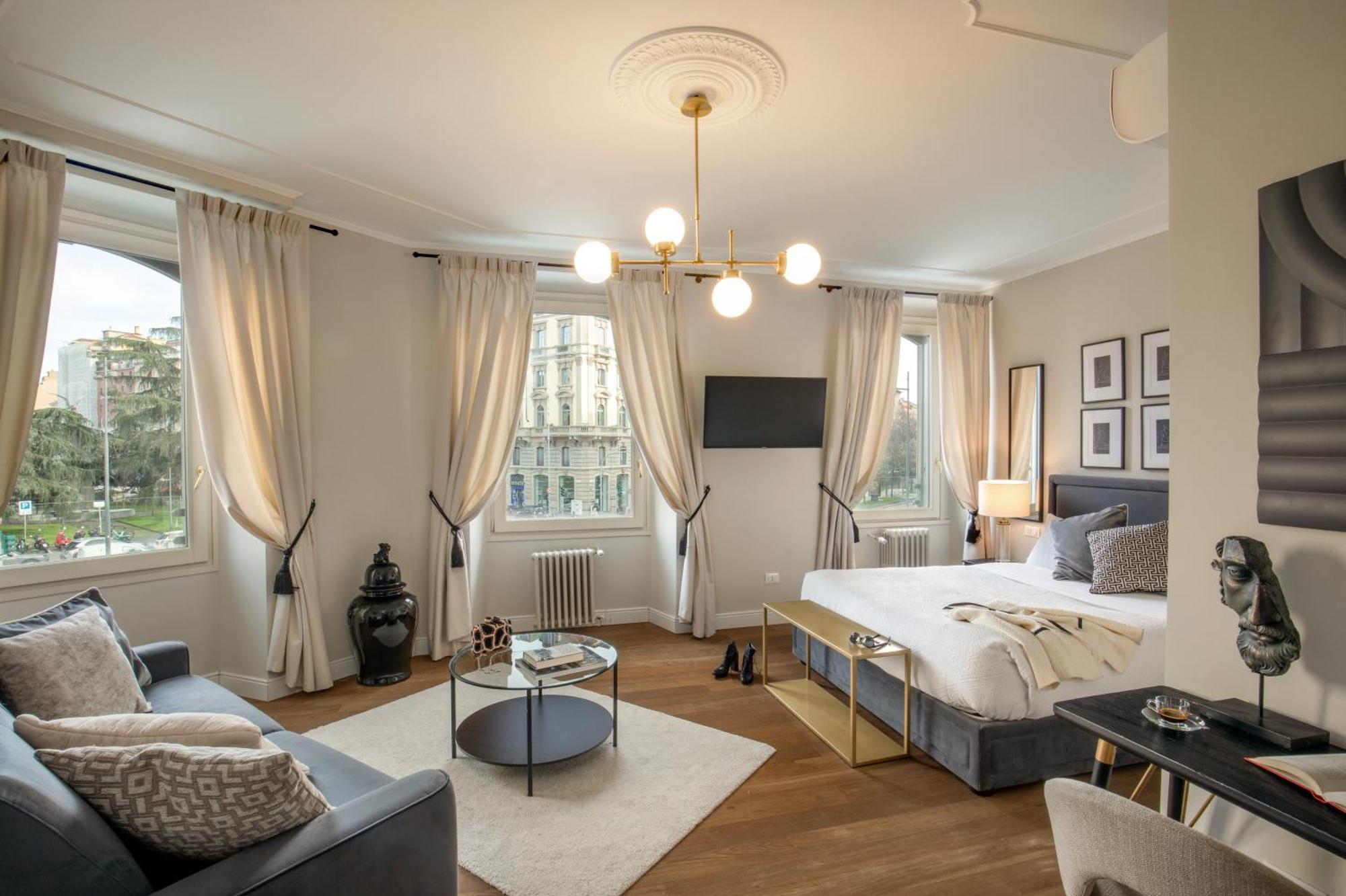 Corso Monforte Suites Mailand Exterior foto